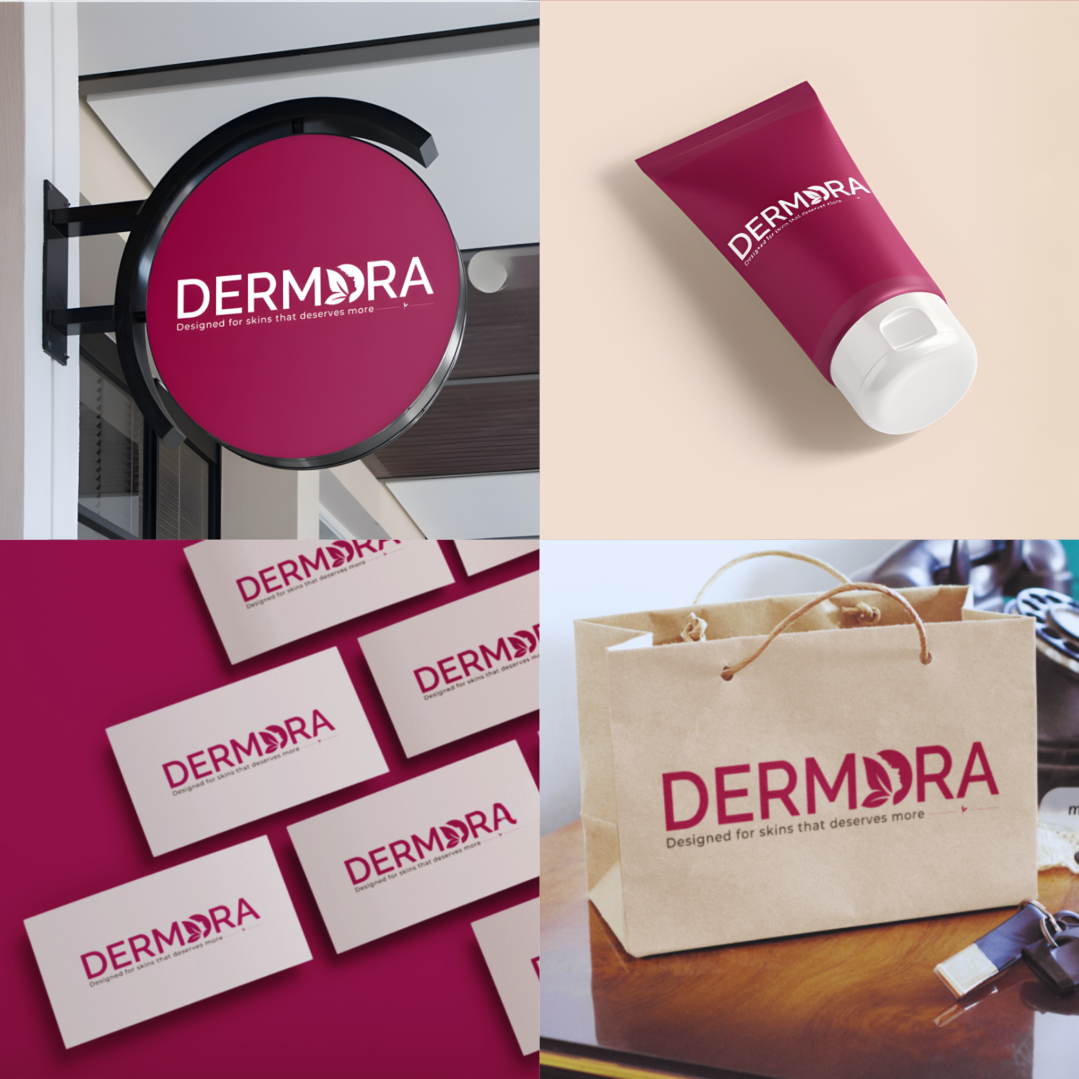 Dermora Brand Identity